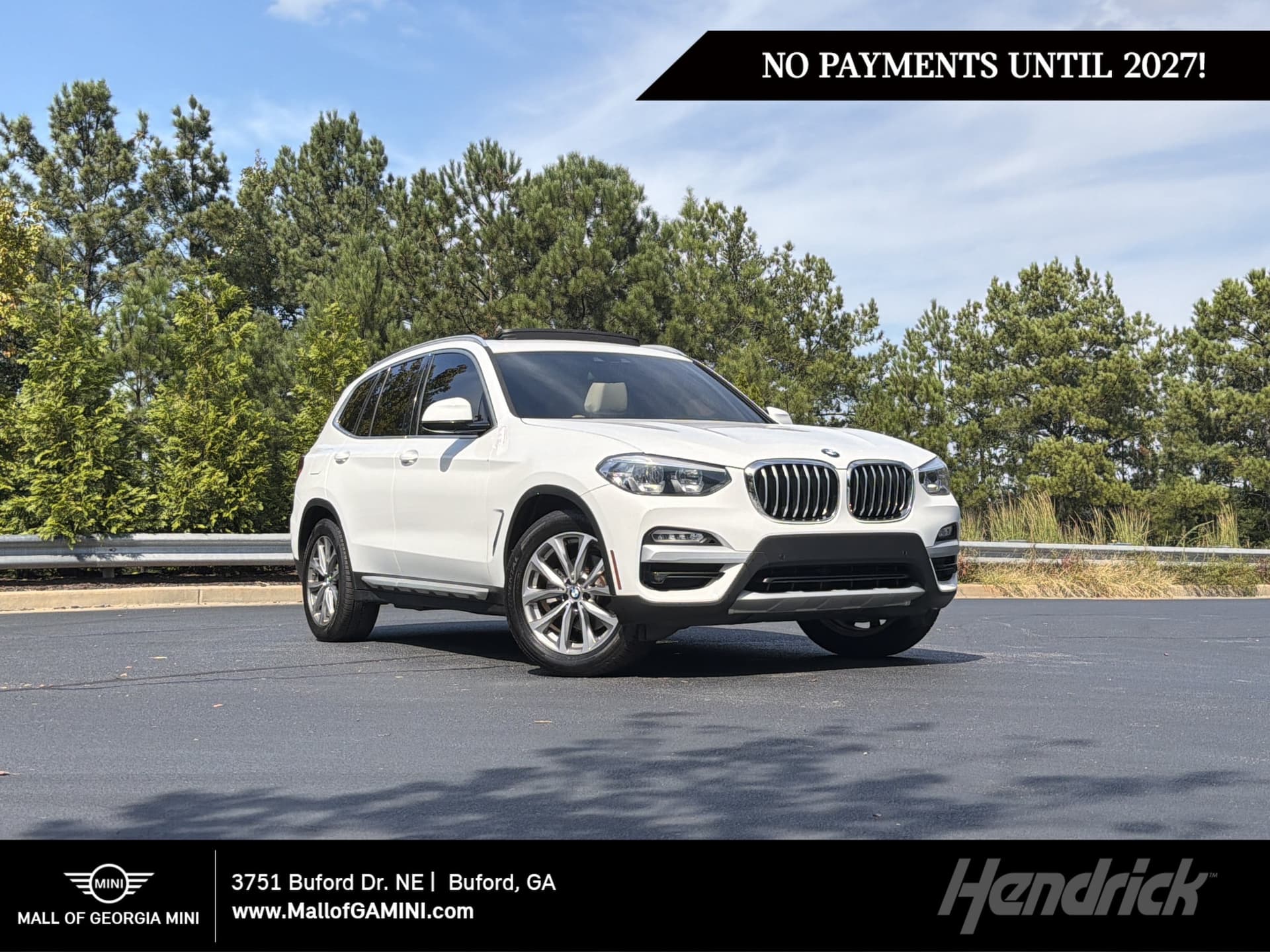 2019 BMW X3 sDrive30i — photo 1 of 26