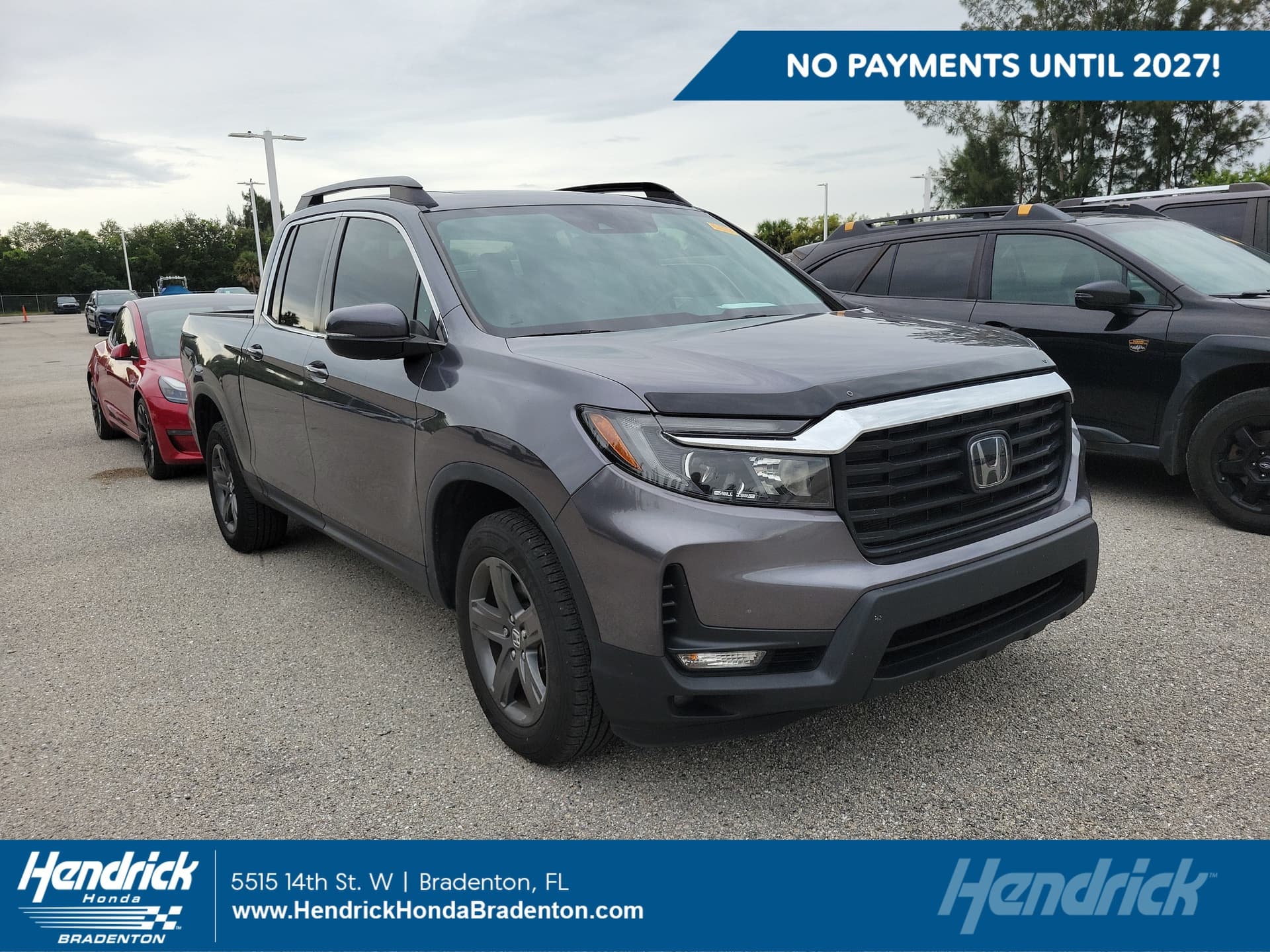 2021 Honda Ridgeline RTL — photo 1 of 11