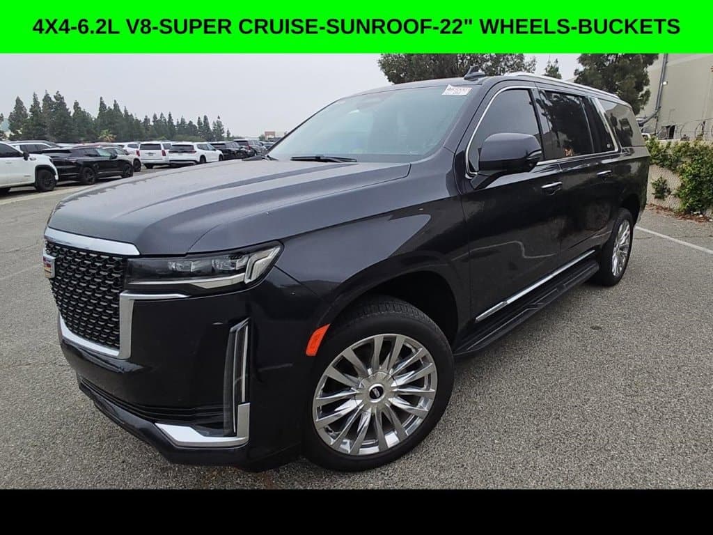 2022 Cadillac Escalade ESV Premium Luxury — photo 1 of 10