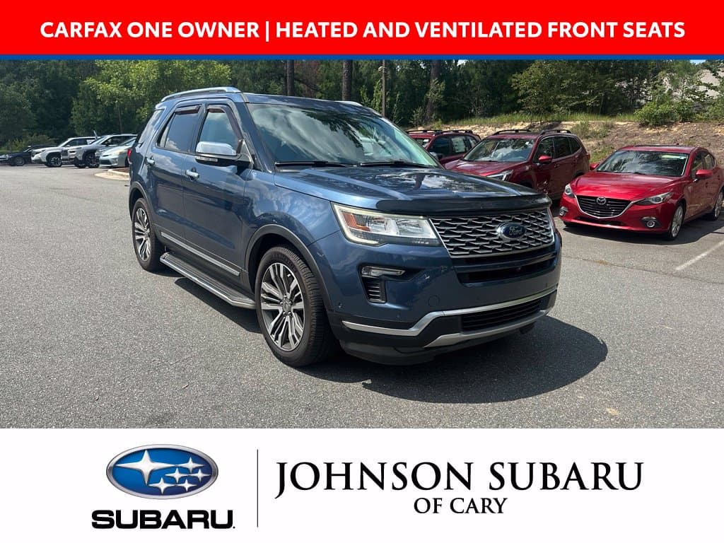 2019 Ford Explorer Platinum — photo 1 of 22