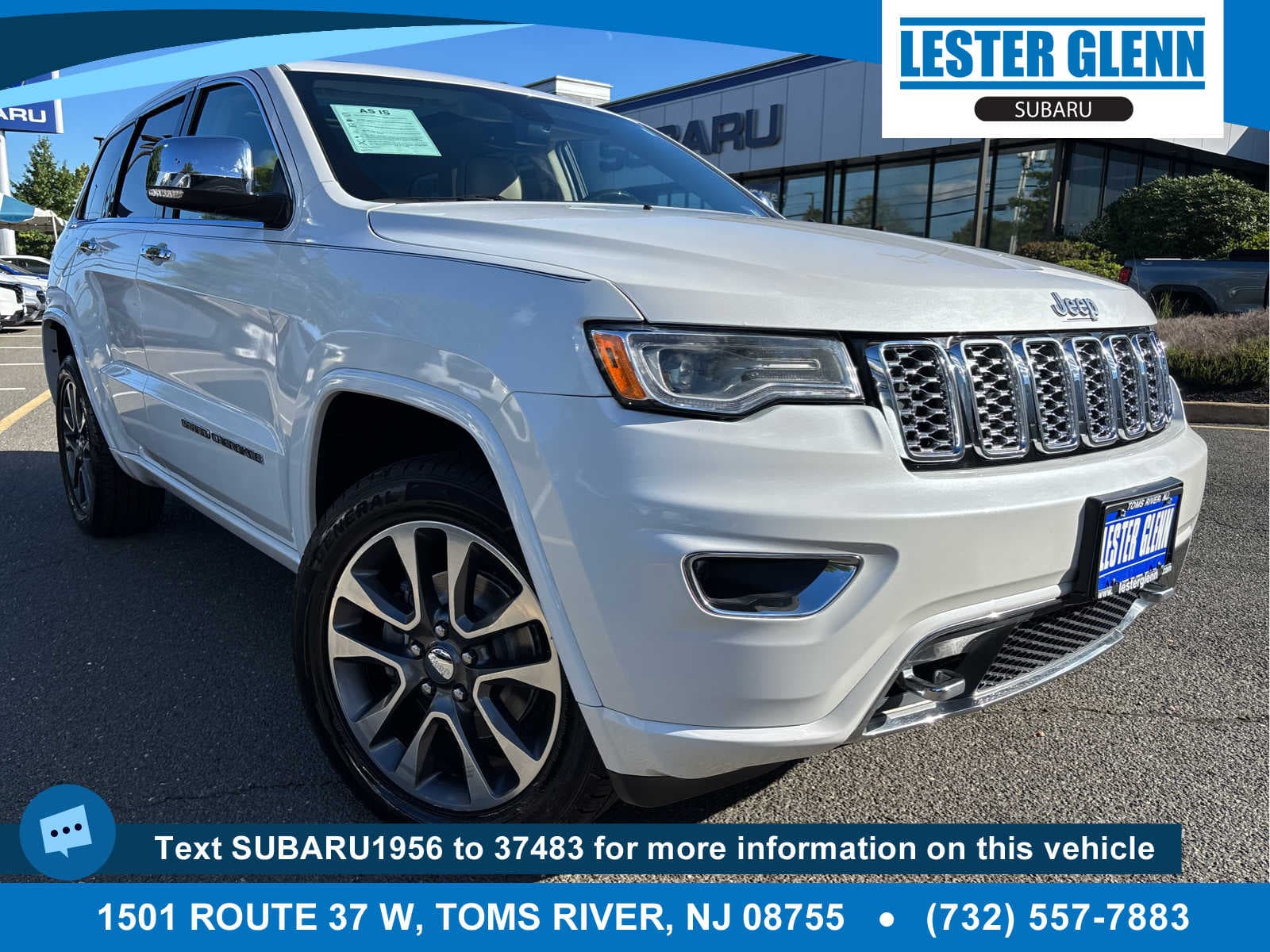 2017 Jeep Grand Cherokee Overland — photo 1 of 34