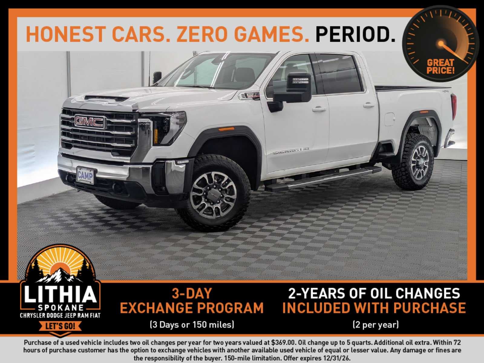 2025 GMC Sierra 3500HD SLE — photo 1 of 32