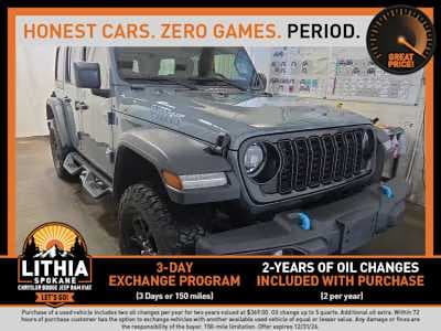 2024 Jeep Wrangler 4xe Willys — photo 1 of 8