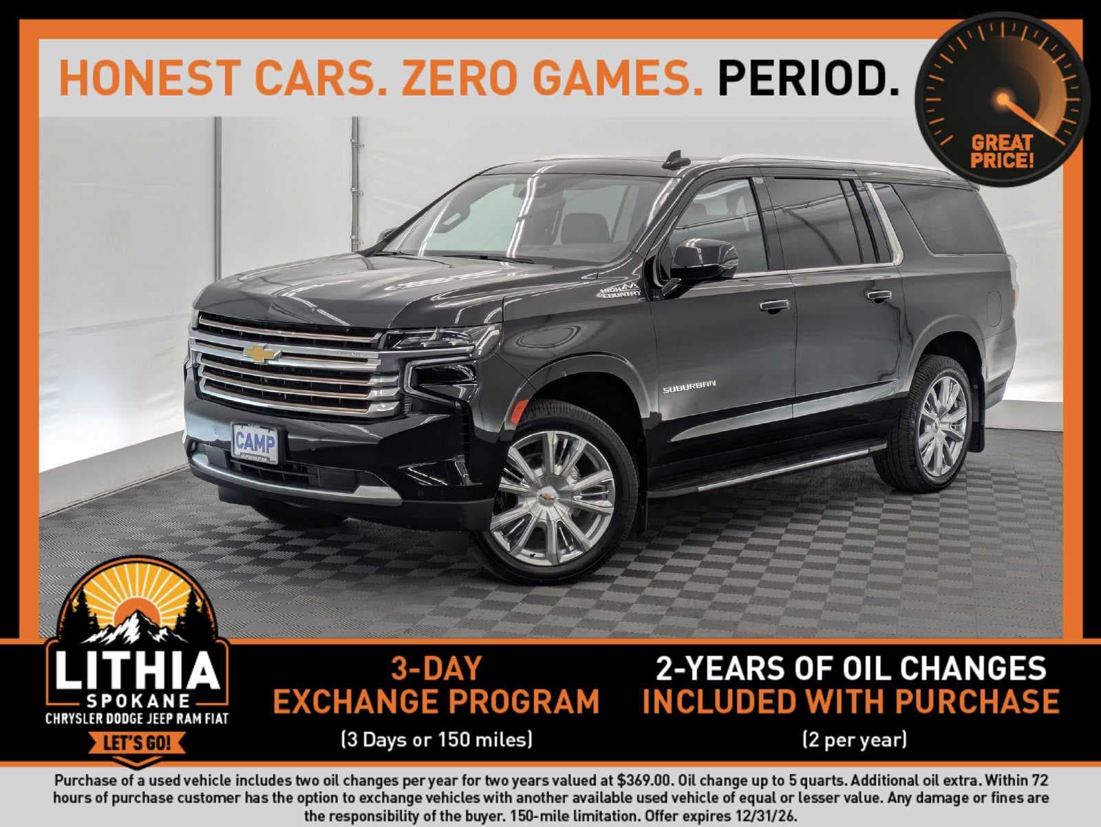 2024 Chevrolet Suburban High Country — photo 1 of 37