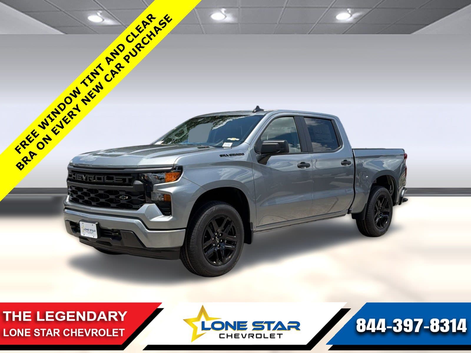 2026 Chevrolet Silverado 1500 Custom — photo 1 of 37