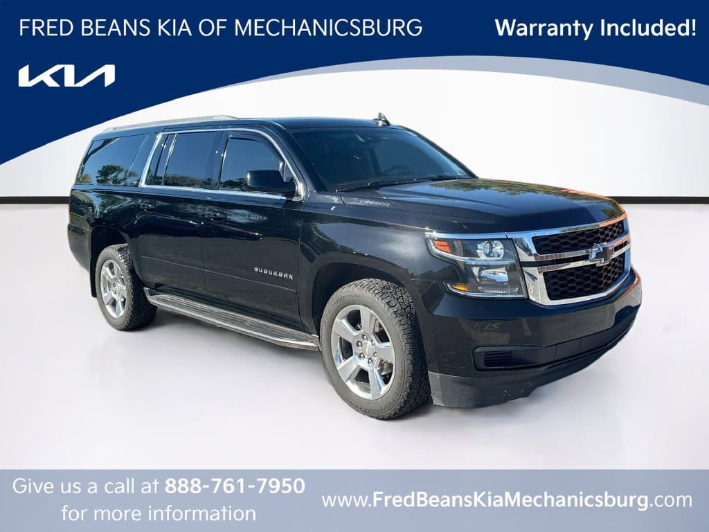 2017 Chevrolet Suburban LT — photo 1 of 34