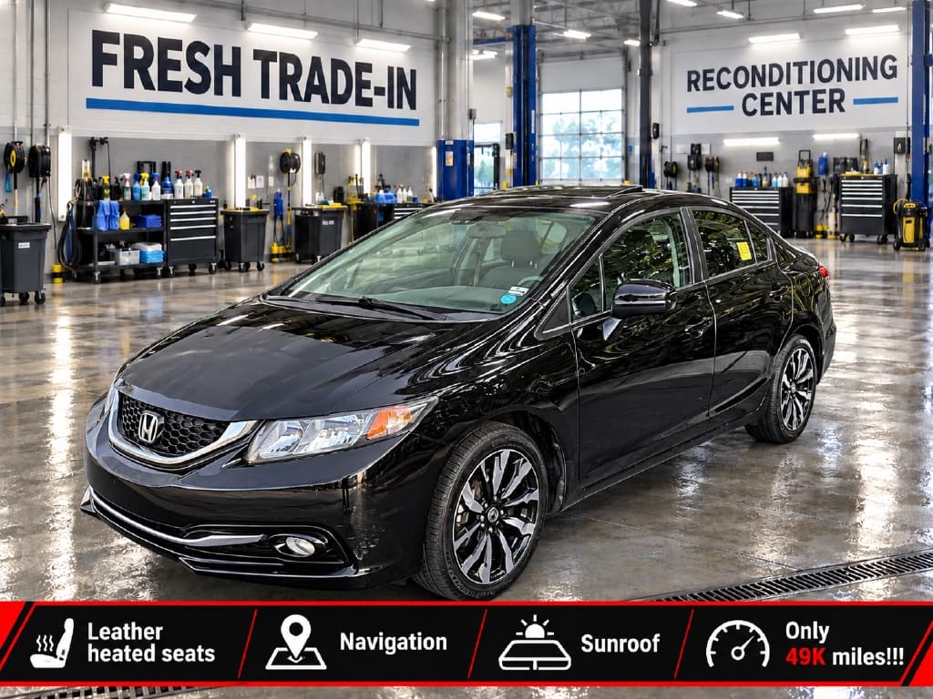 2015 Honda Civic Sedan EX-L — photo 1 of 17