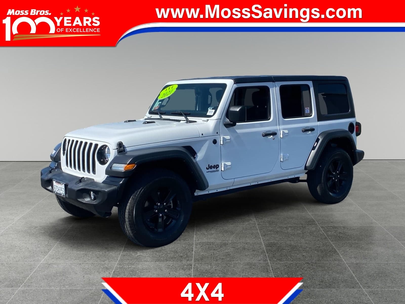 2021 Jeep Wrangler Unlimited Sport — photo 1 of 15