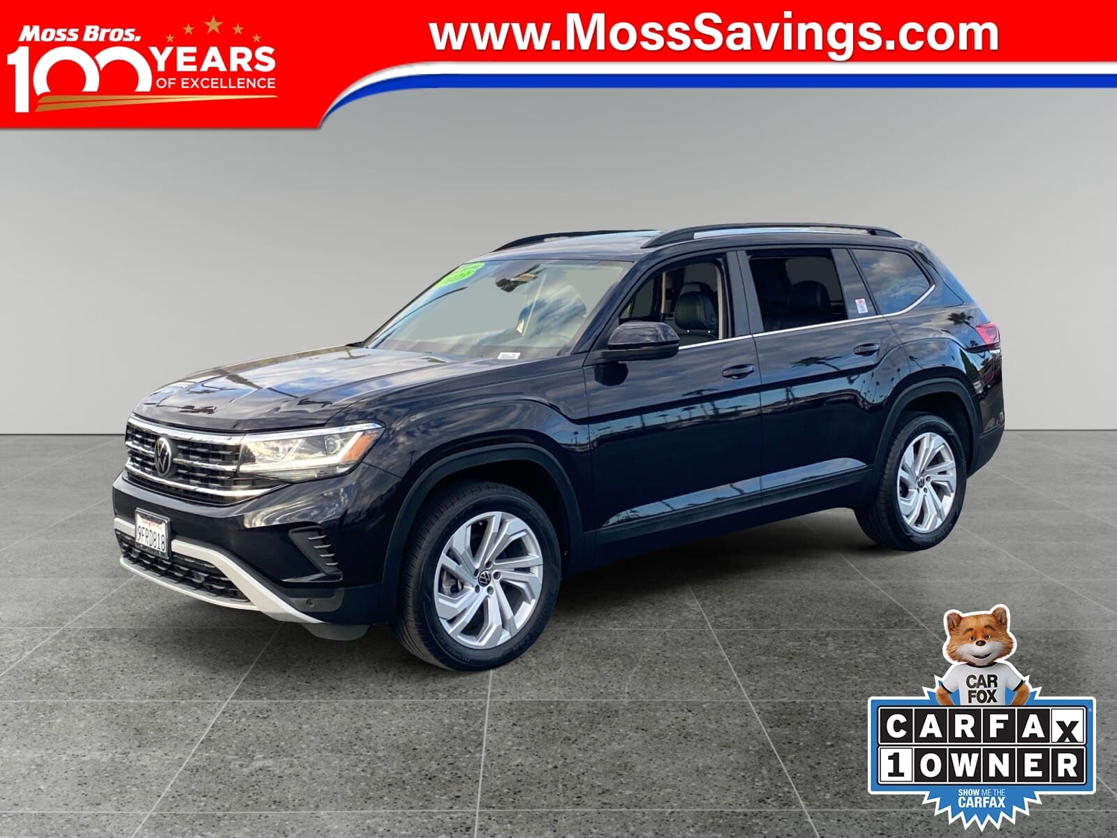 2023 Volkswagen Atlas 3.6L V6 SE w/Technology — photo 1 of 15