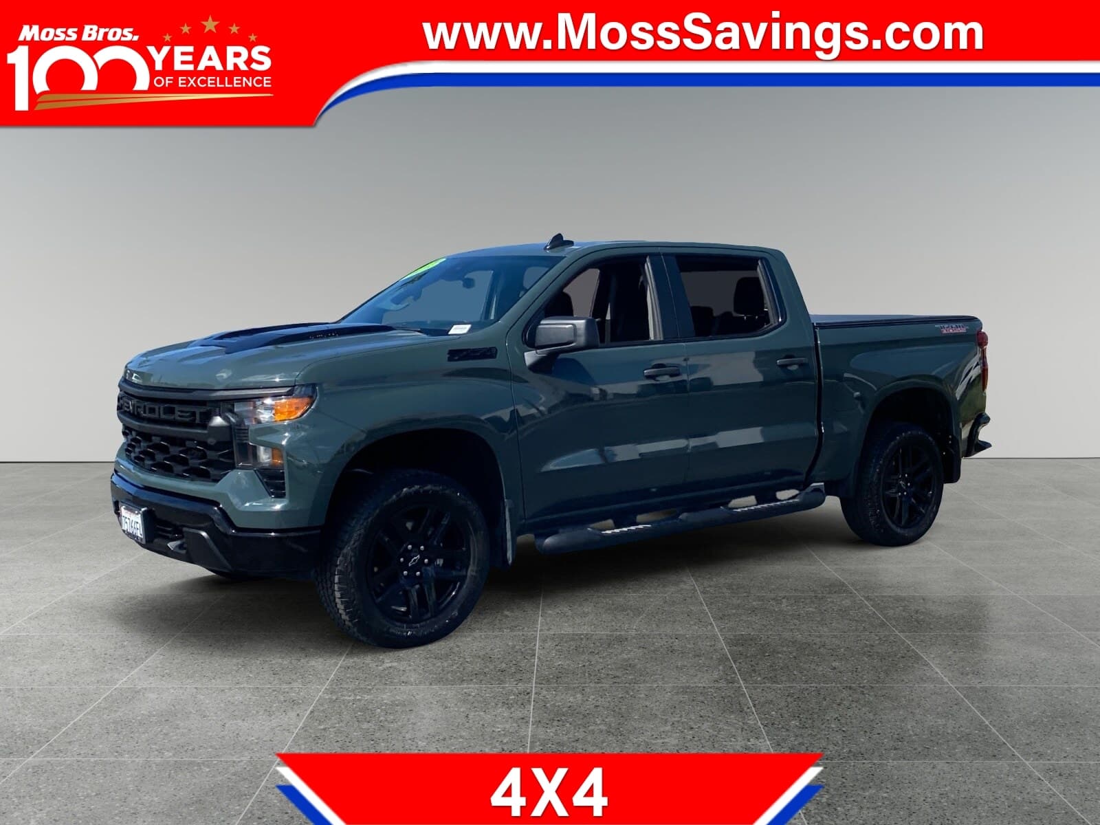 2025 Chevrolet Silverado 1500 Custom Trail Boss — photo 1 of 15