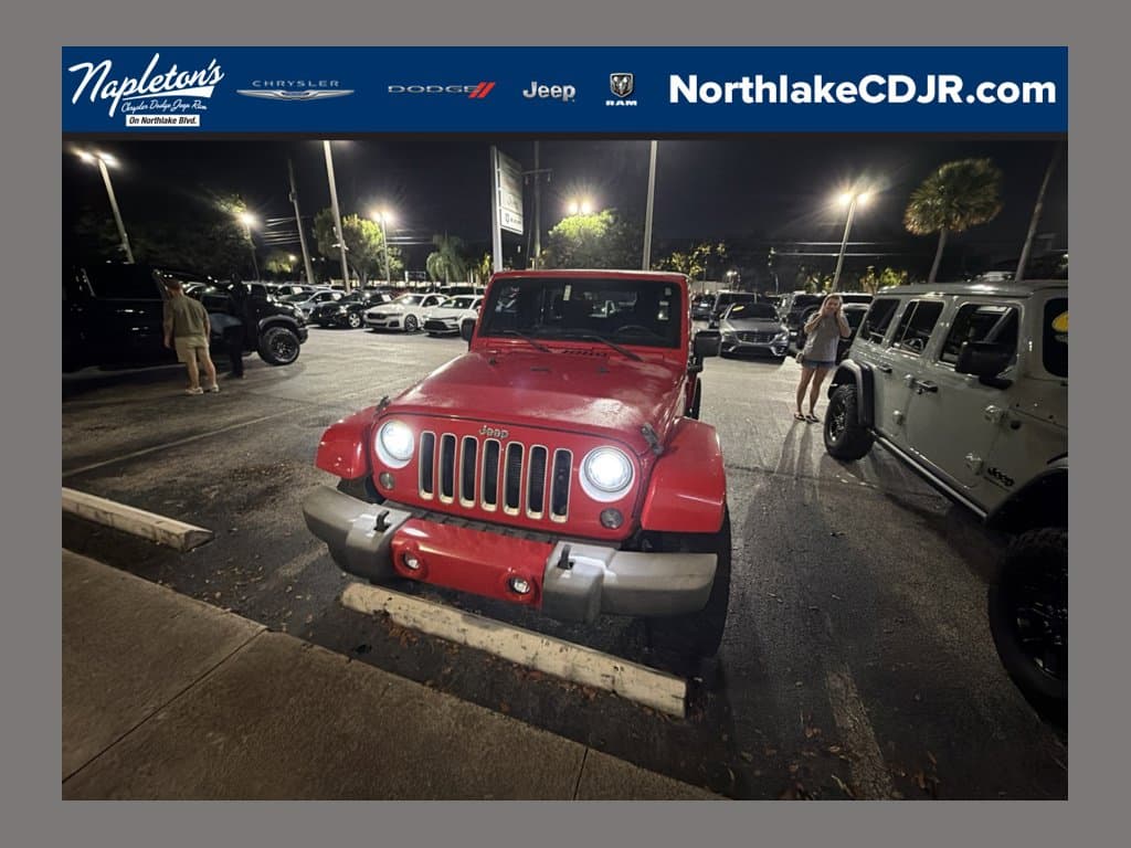 2017 Jeep Wrangler Sahara — photo 1 of 42