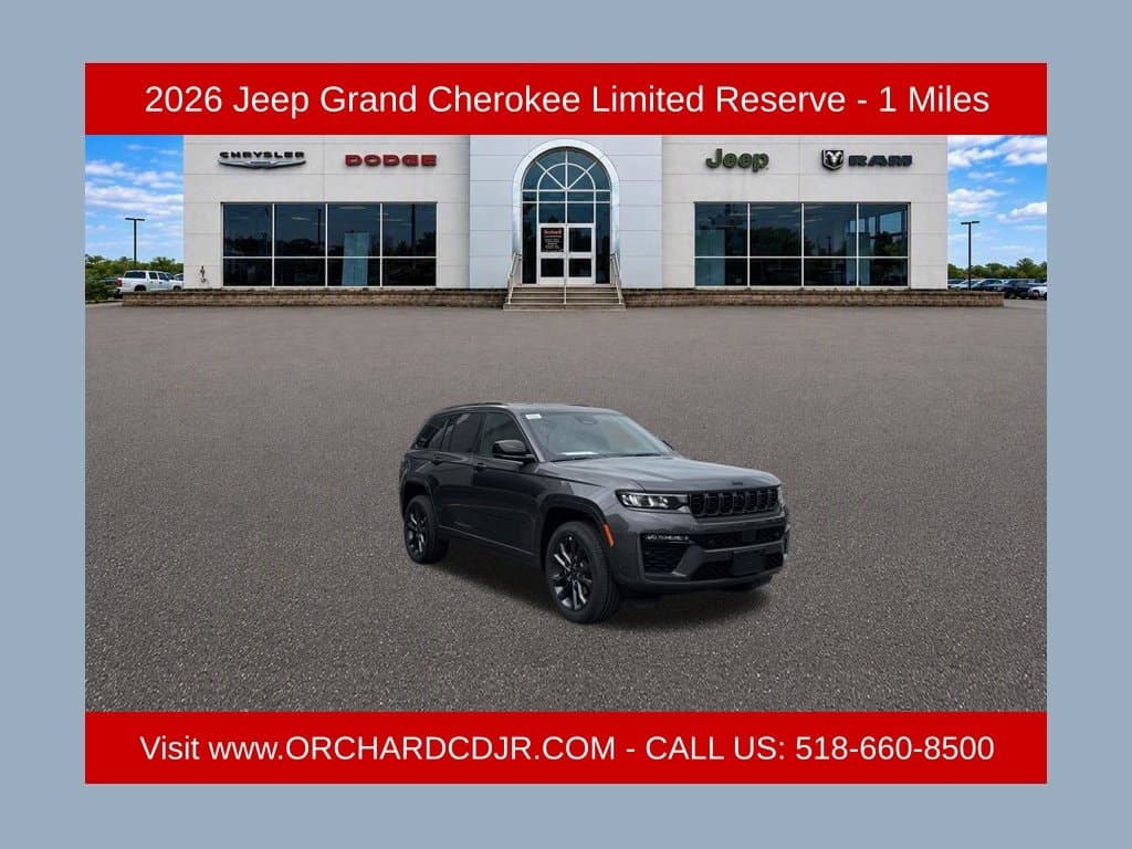 2026 Jeep Grand Cherokee Limited Reserve — photo 1 of 58
