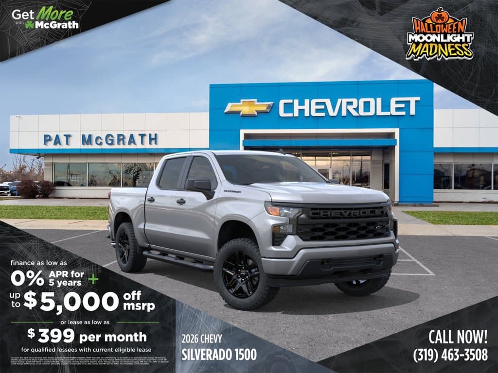2026 Chevrolet Silverado 1500 Custom — photo 1 of 28