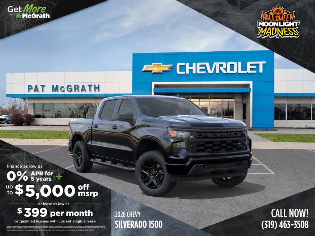 2026 Chevrolet Silverado 1500 Custom — photo 1 of 28