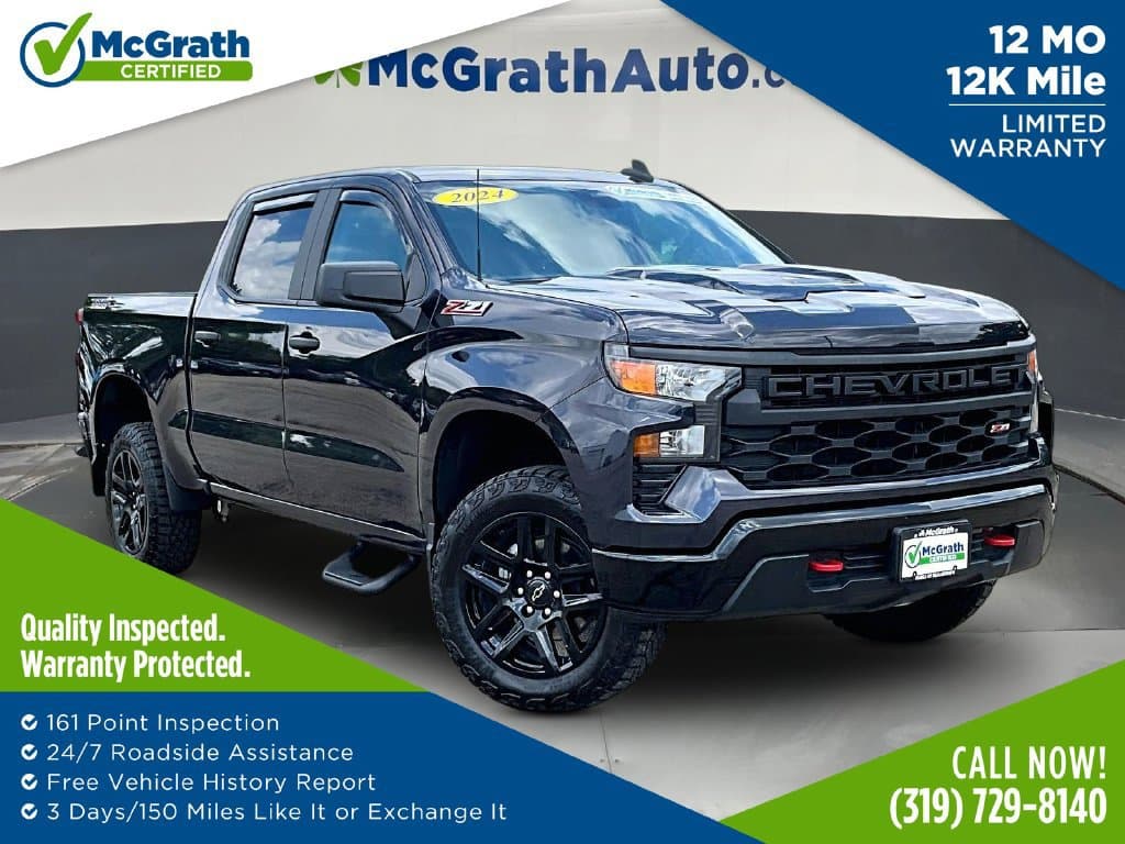 2024 Chevrolet Silverado 1500 Custom Trail Boss — photo 1 of 36