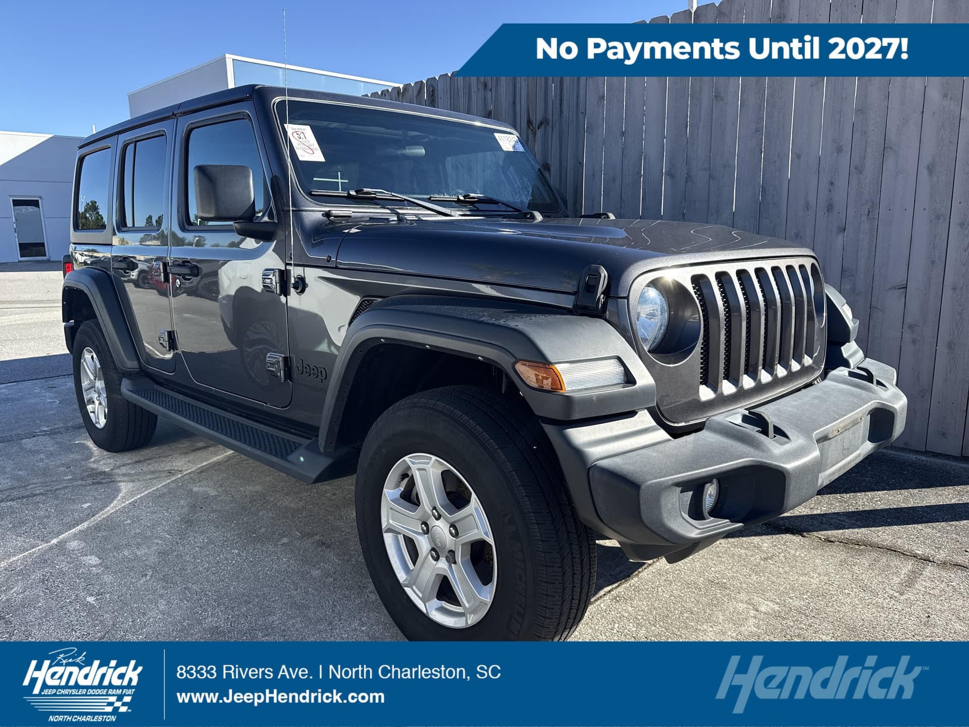2022 Jeep Wrangler Unlimited Sport S — photo 1 of 11