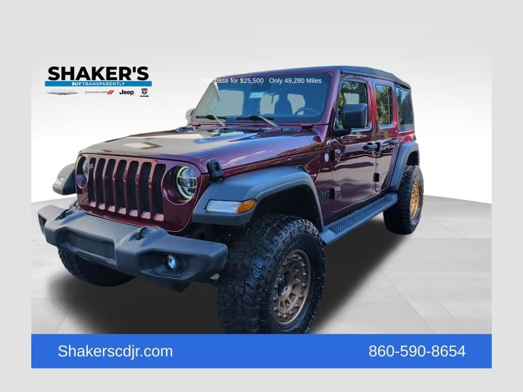 2021 Jeep Wrangler Unlimited Sport — photo 1 of 25