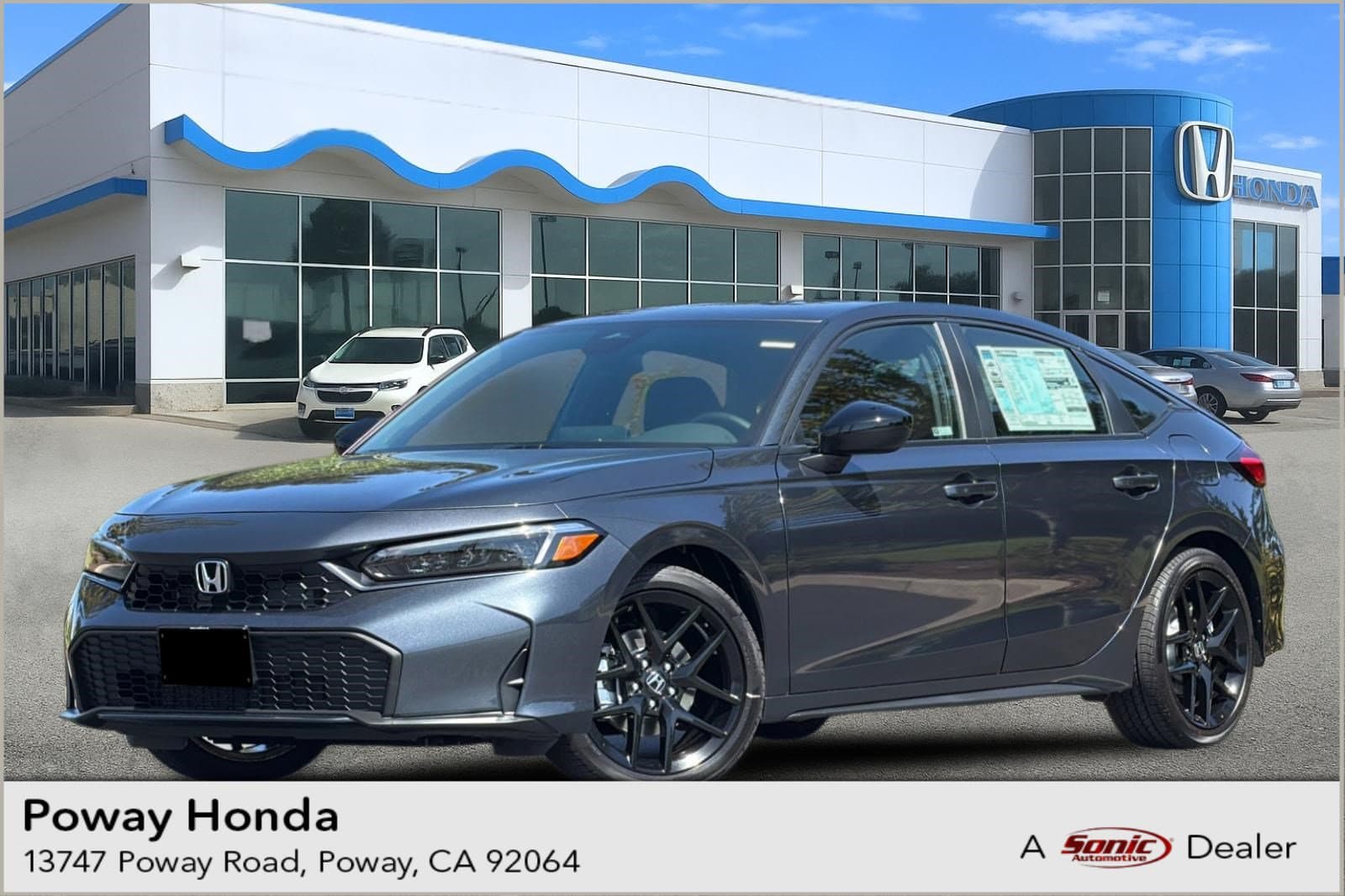 2026 Honda Civic Hatchback Hybrid Sport — photo 1 of 30