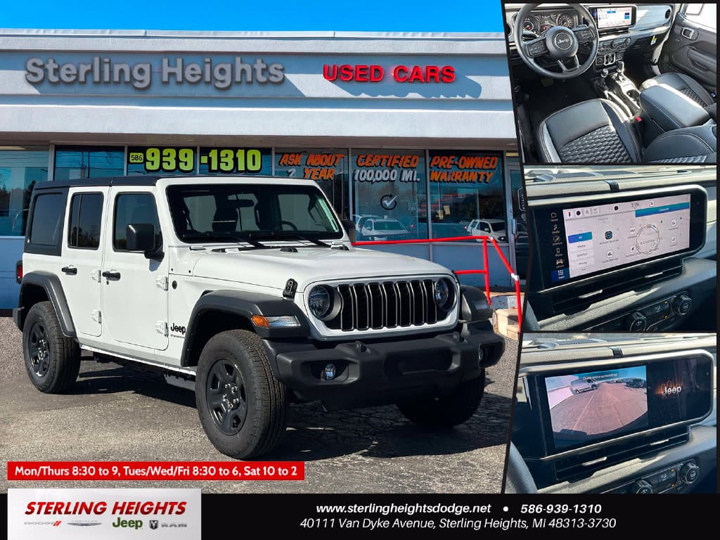 2026 Jeep Wrangler Sport — photo 1 of 58