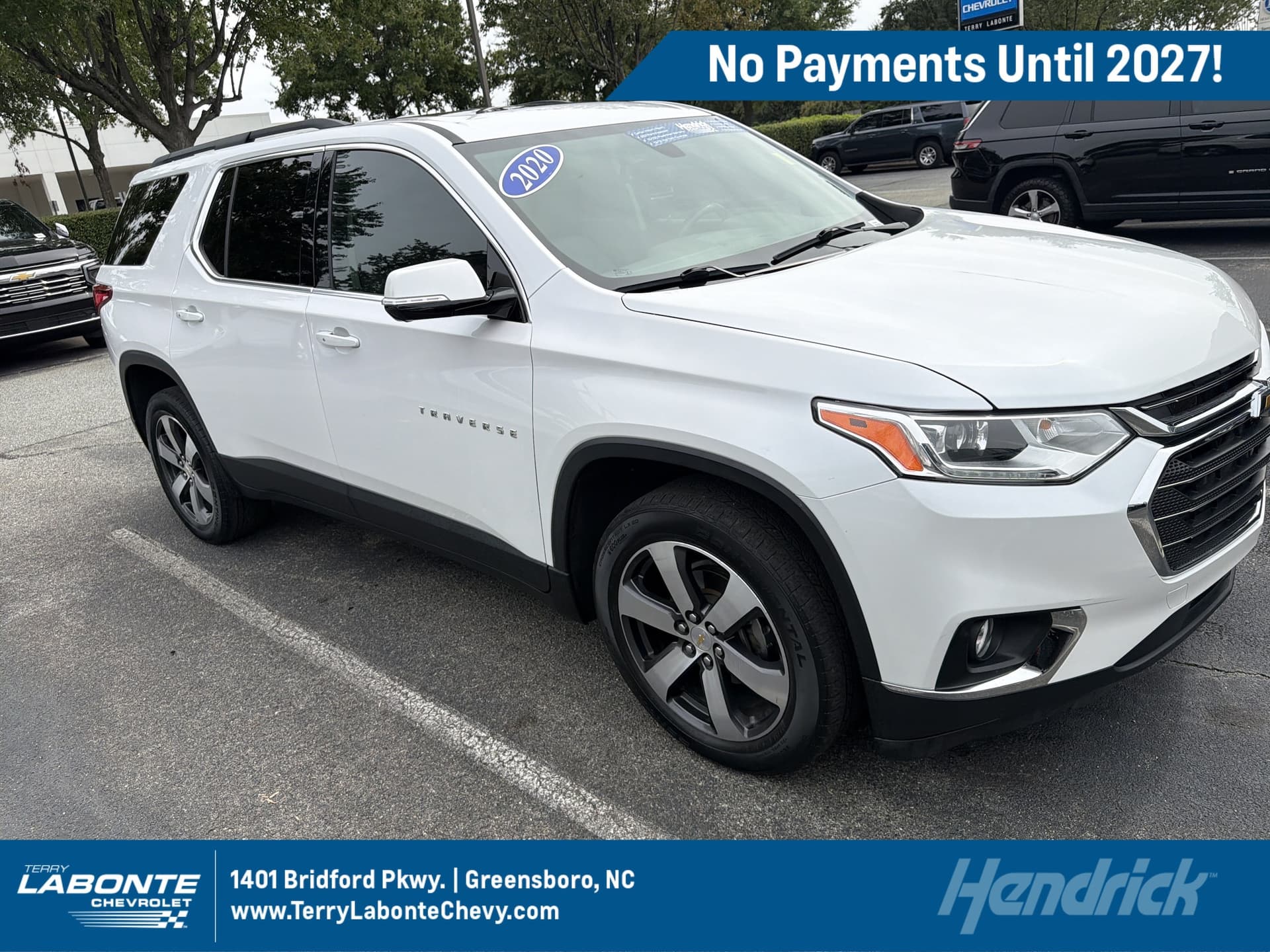 2020 Chevrolet Traverse LT Leather — photo 1 of 12