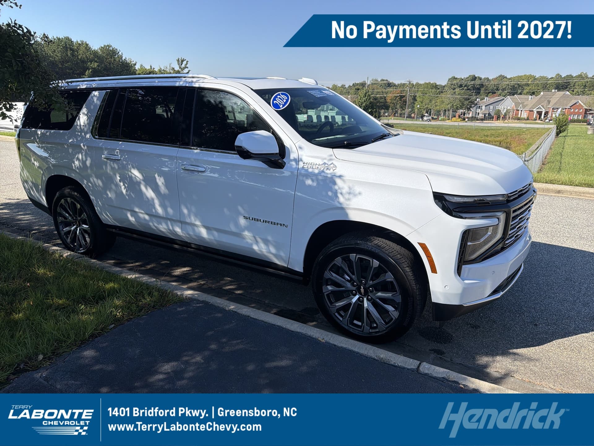 2026 Chevrolet Suburban High Country — photo 1 of 12