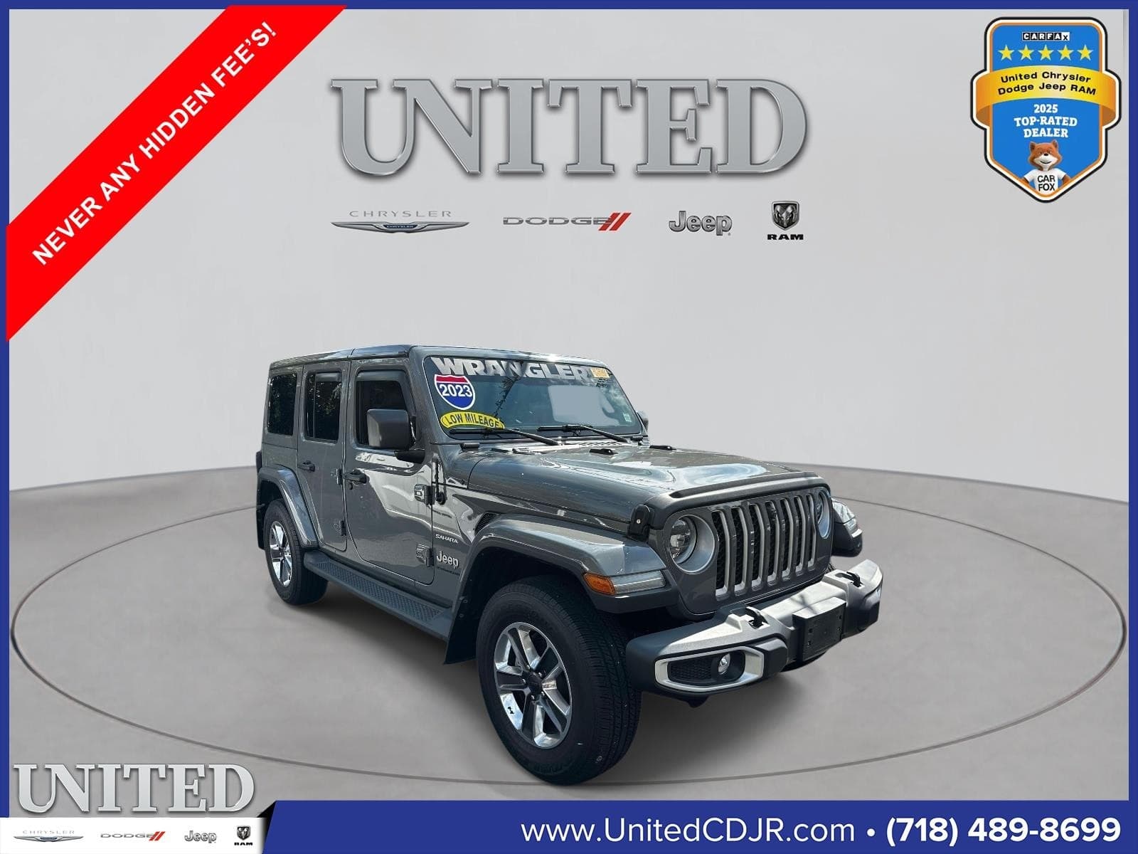 2023 Jeep Wrangler Sahara — photo 1 of 34