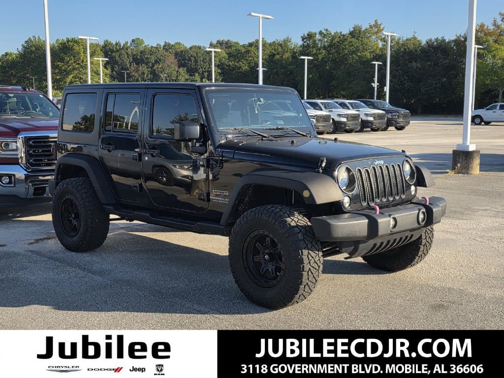 2017 Jeep Wrangler Sport — photo 1 of 6