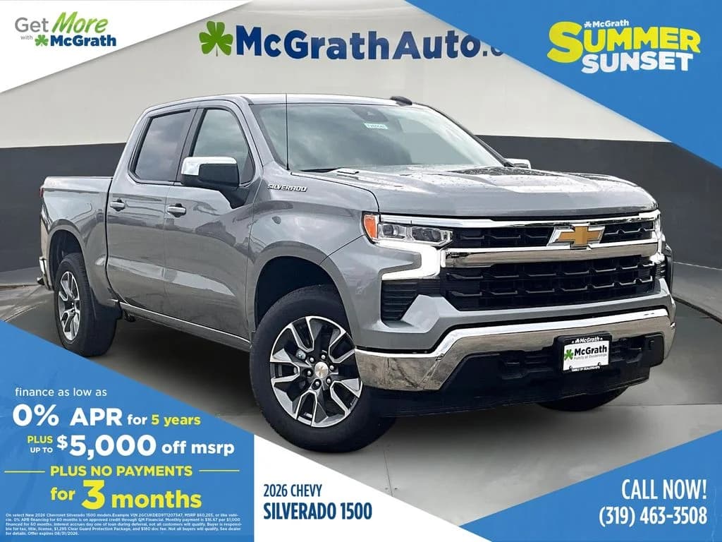 2026 Chevrolet Silverado 1500 LT — photo 1 of 21