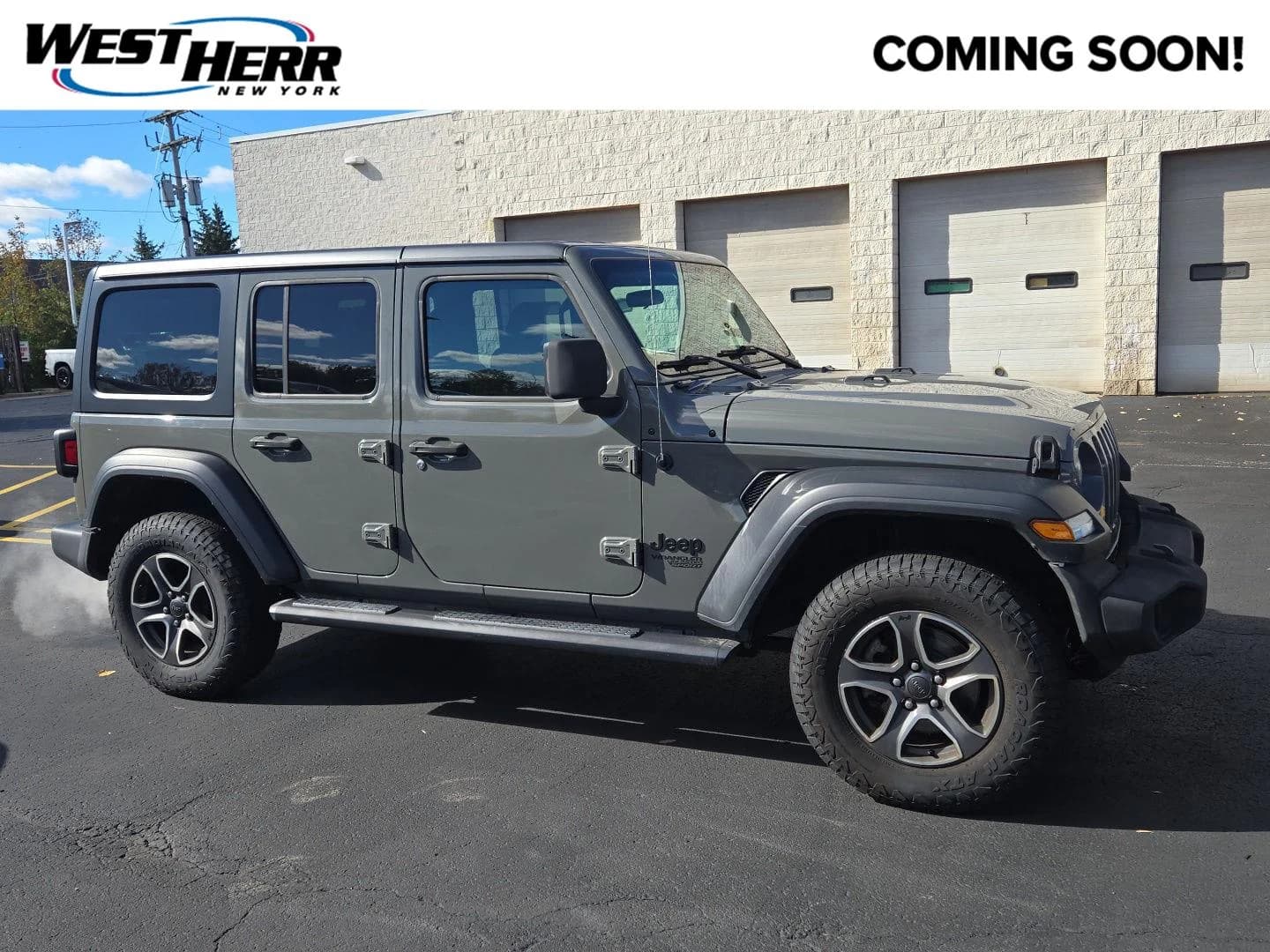 2021 Jeep Wrangler Unlimited Sport S — photo 1 of 15