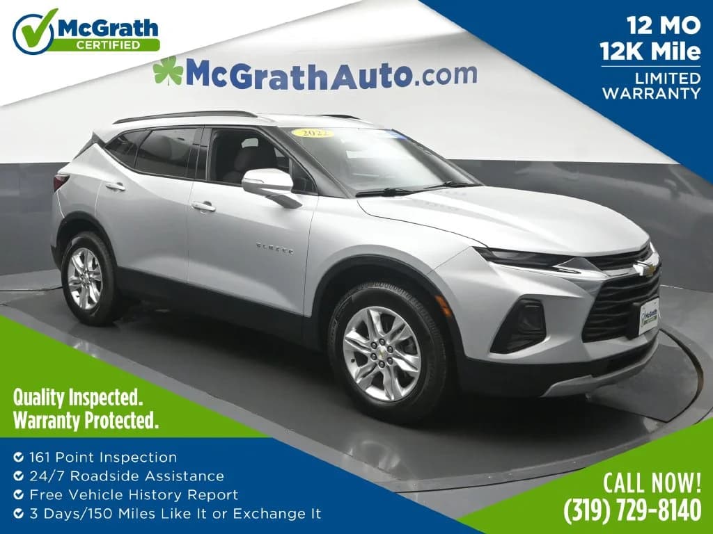 2022 Chevrolet Blazer LT — photo 1 of 27