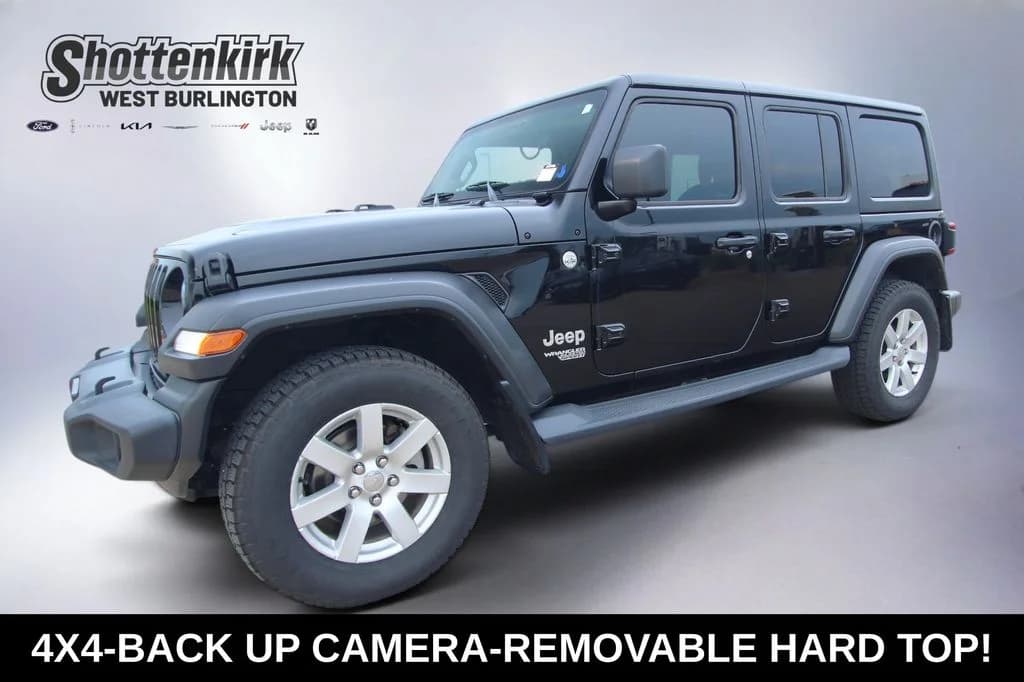 2019 Jeep Wrangler Unlimited Sport — photo 1 of 36