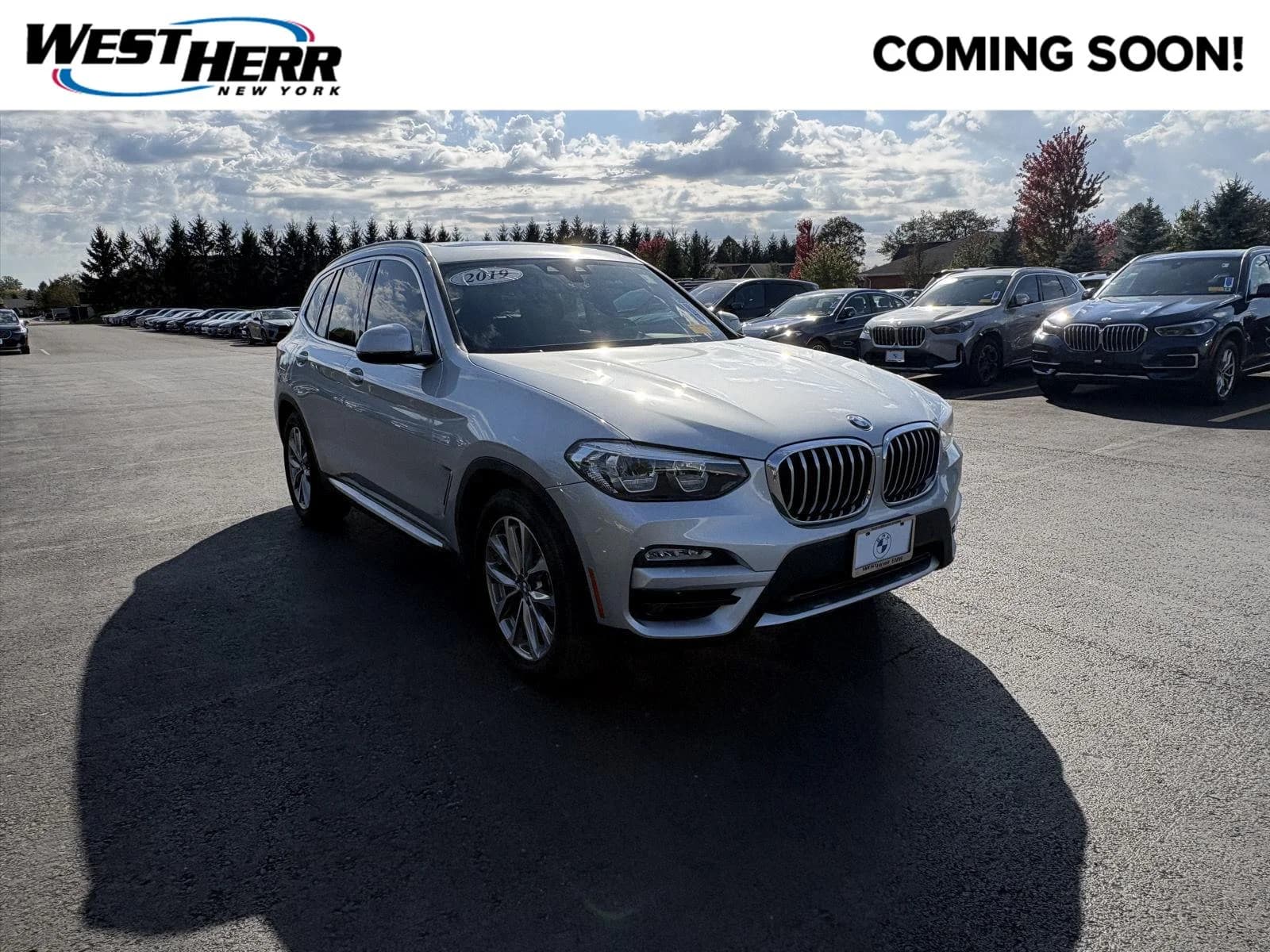 2019 BMW X3 sDrive30i — photo 1 of 10