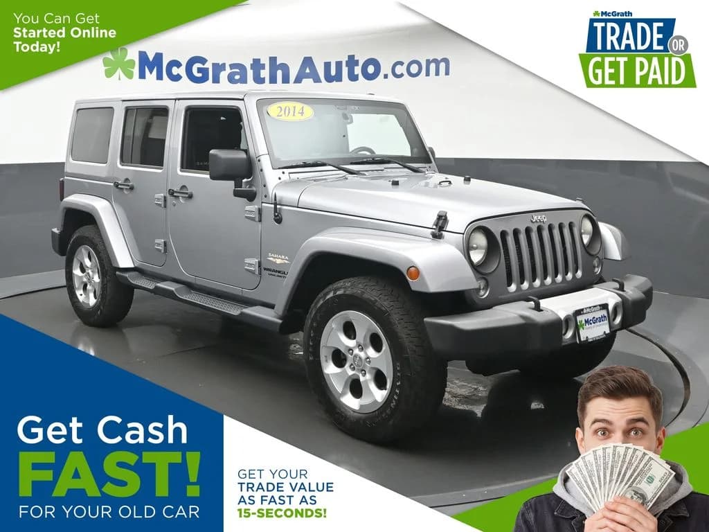 2014 Jeep Wrangler Unlimited Sahara — photo 1 of 27