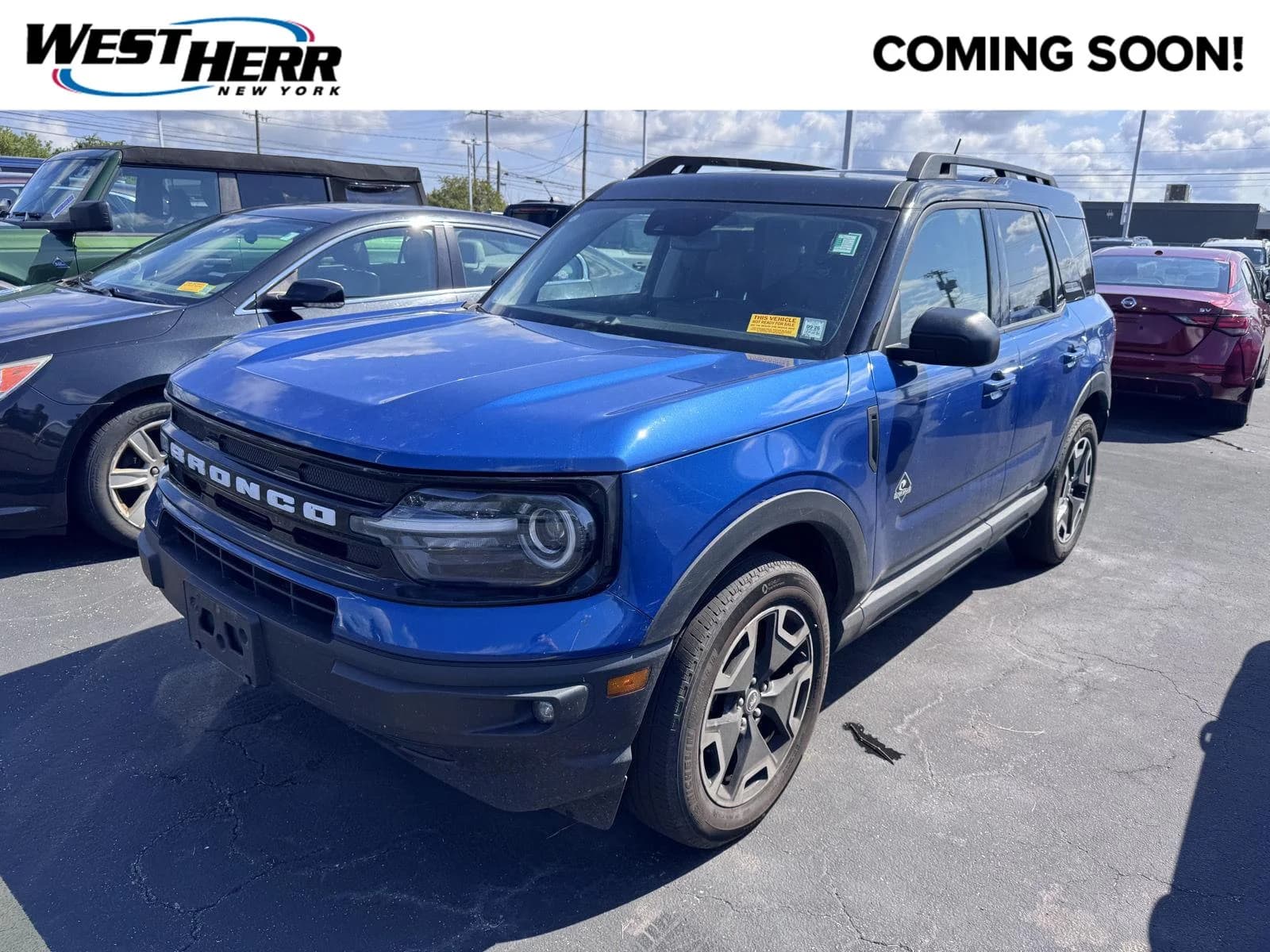 2024 Ford Bronco Sport Outer Banks — photo 1 of 20
