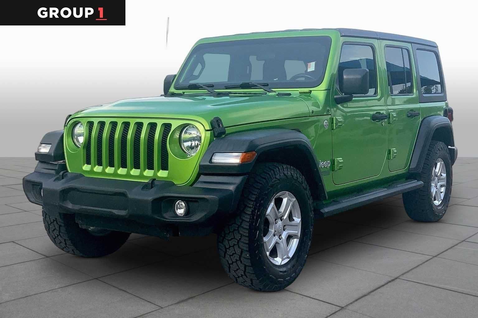 2020 Jeep Wrangler Unlimited Sport S — photo 1 of 37