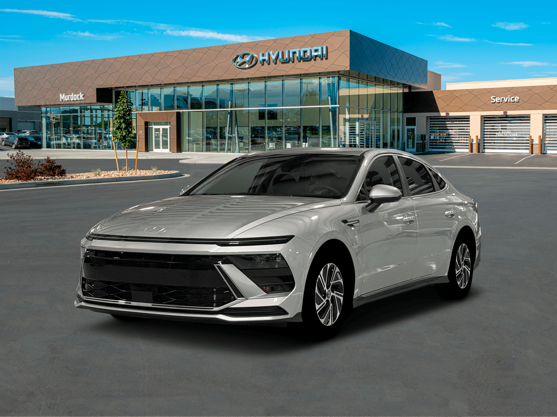 2026 Hyundai SONATA HYBRID Blue — photo 1 of 19