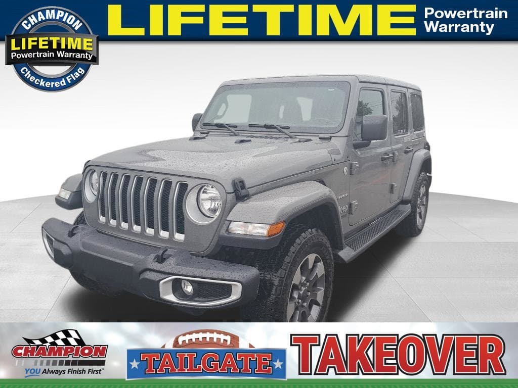 2020 Jeep Wrangler Unlimited Sahara — photo 1 of 35