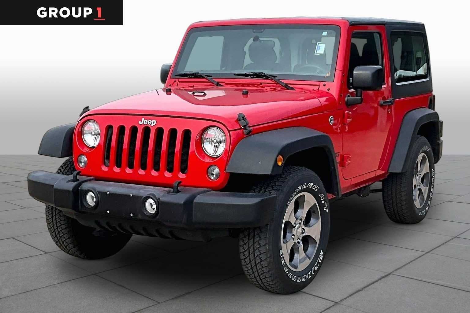 2016 Jeep Wrangler Sport — photo 1 of 28