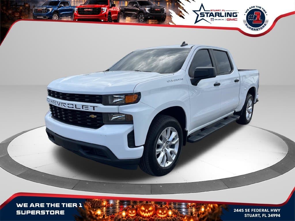 2021 Chevrolet Silverado 1500 Custom — photo 1 of 28