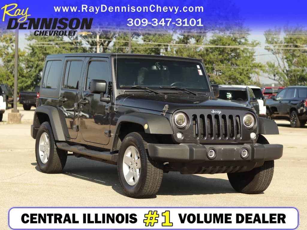 2017 Jeep Wrangler Unlimited Sport — photo 1 of 31
