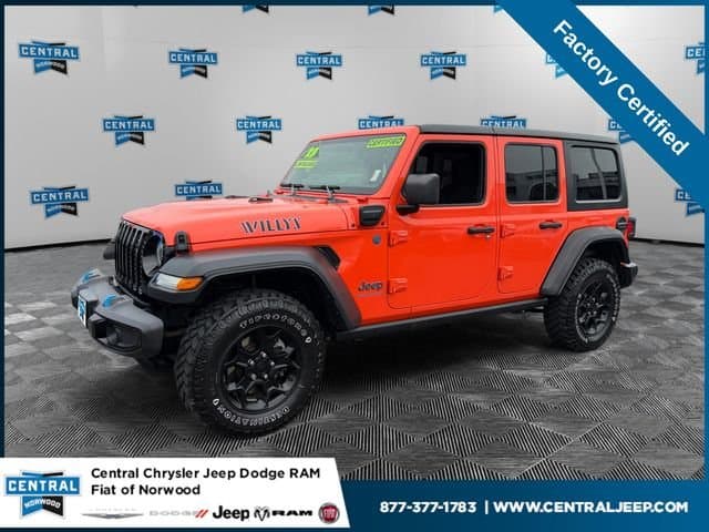 2023 Jeep Wrangler Willys 4xe — photo 1 of 26
