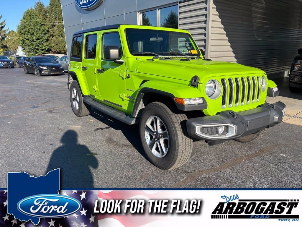 2021 Jeep Wrangler Unlimited Sahara — photo 1 of 12