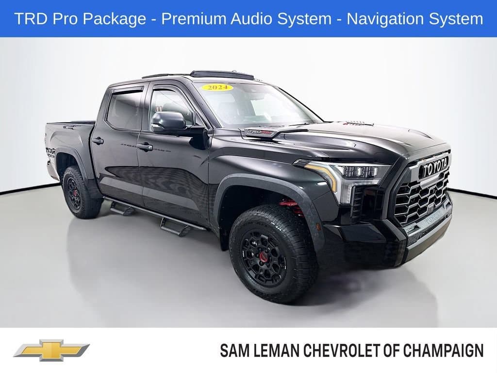 2024 Toyota Tundra 4WD TRD Pro Hybrid — photo 1 of 34