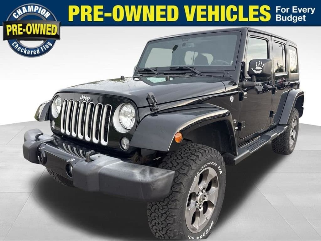 2016 Jeep Wrangler Sahara — photo 1 of 31