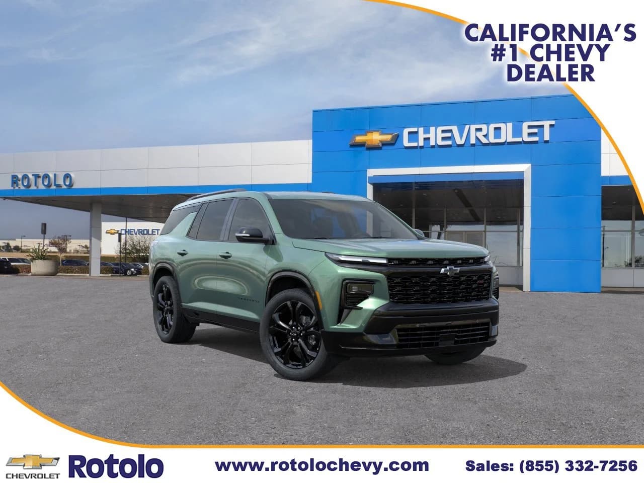 2027 Chevrolet Traverse AWD RS — photo 1 of 48