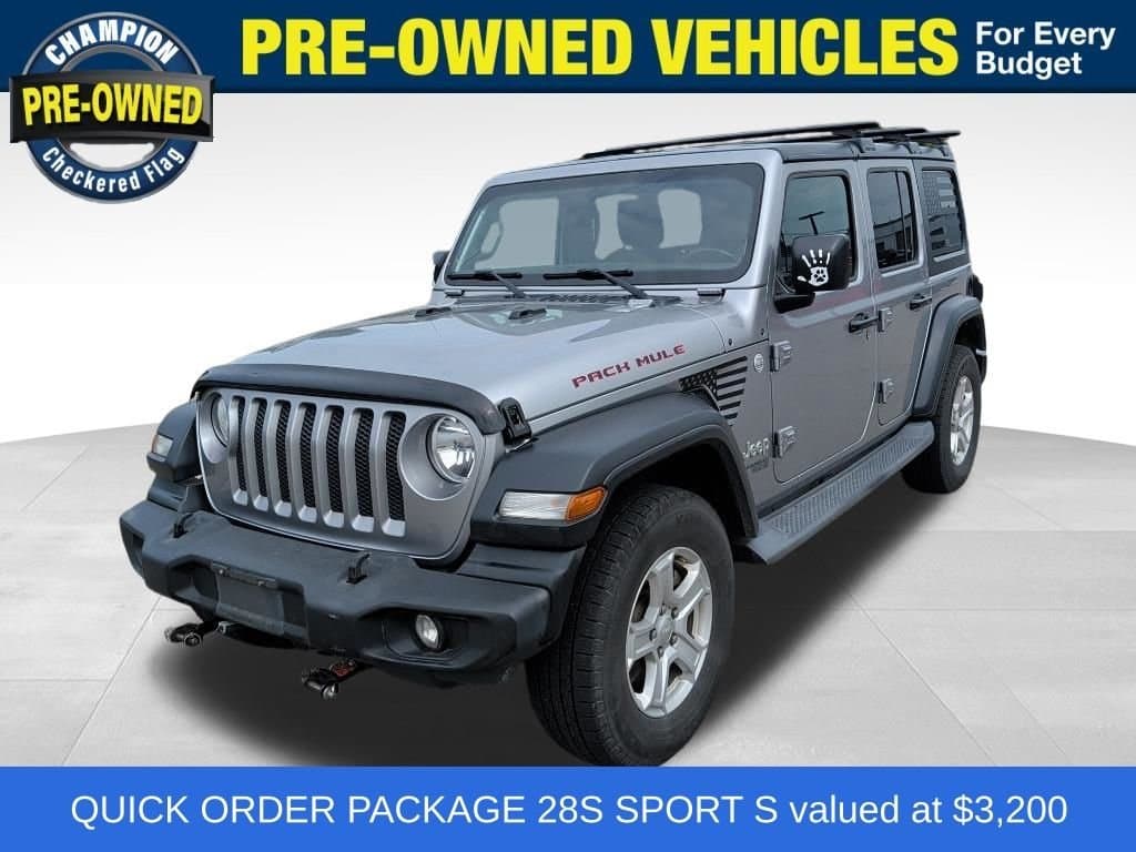 2018 Jeep Wrangler Unlimited Sport S — photo 1 of 35