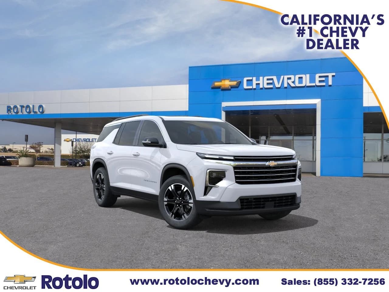 2027 Chevrolet Traverse LT — photo 1 of 48