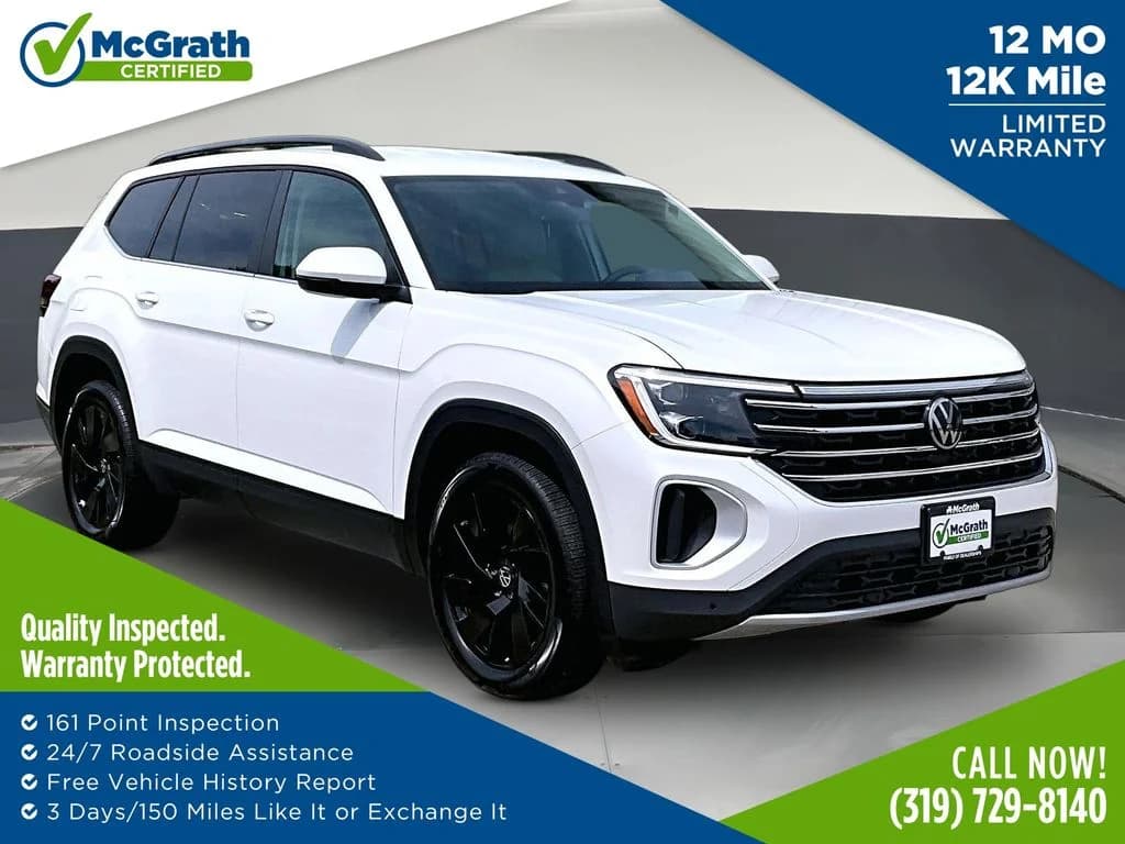 2026 Volkswagen Atlas 2.0T SE w/Technology — photo 1 of 37