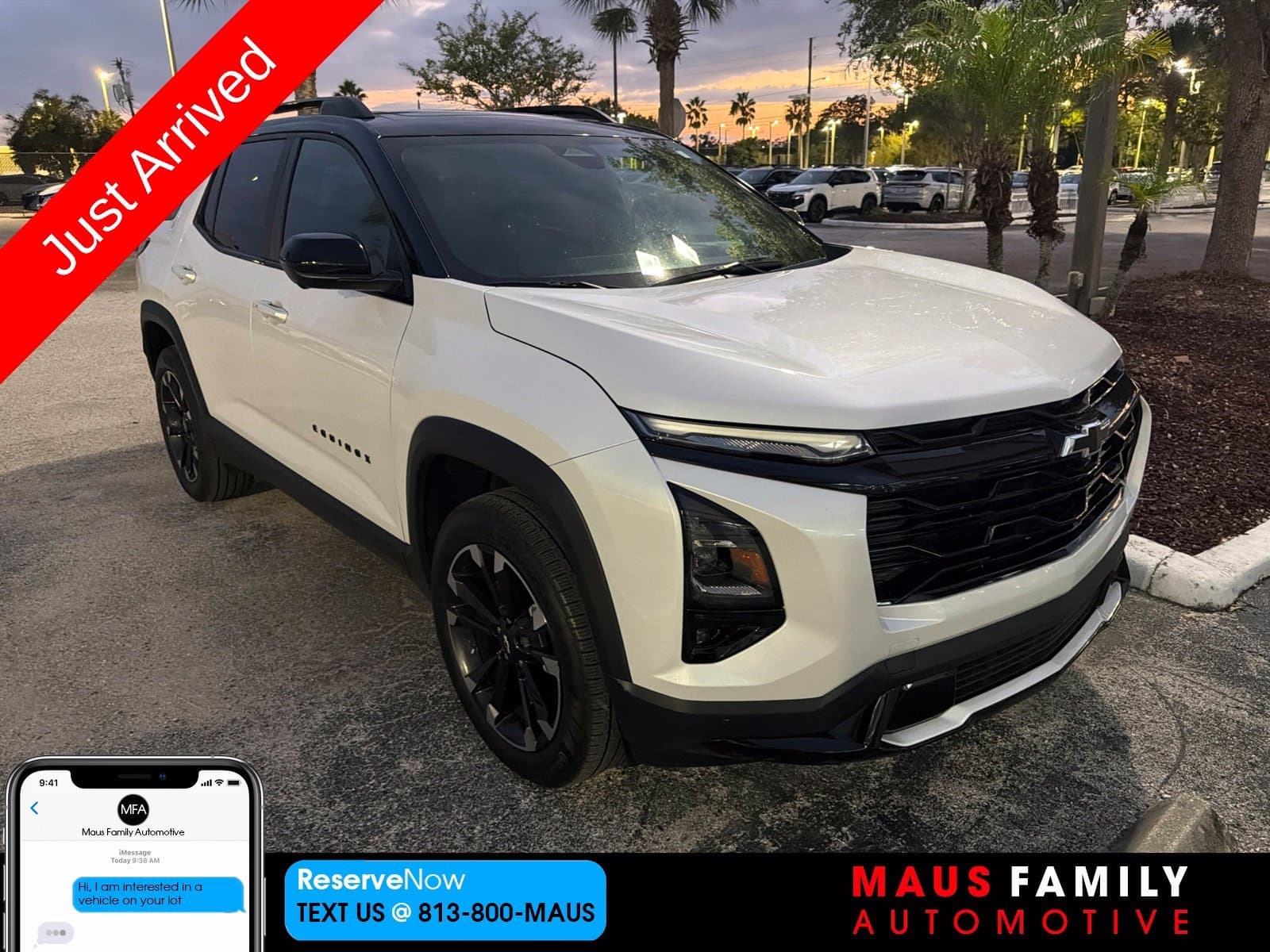2025 Chevrolet Equinox FWD RS — photo 1 of 3