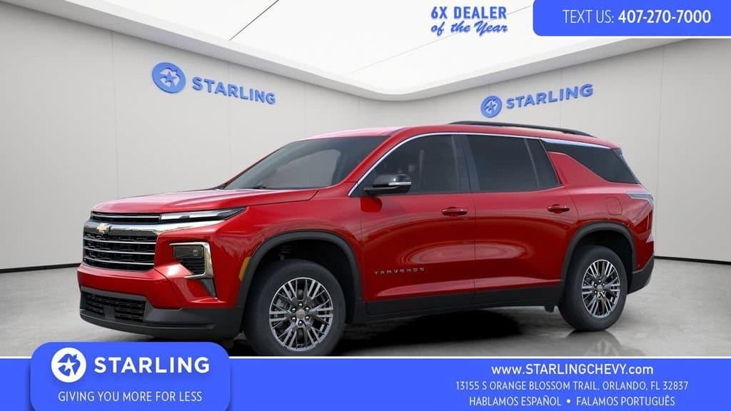 2027 Chevrolet Traverse LT — photo 1 of 48